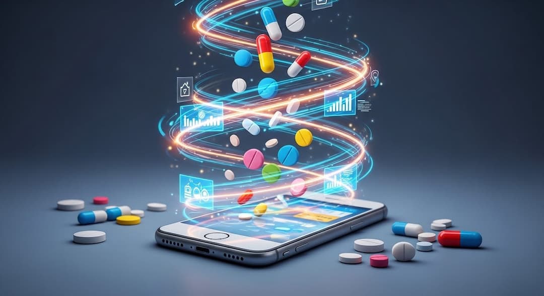 Medication sharing illustration